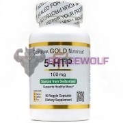 5-HTP [Гидрокситриптофан] (100 мг x 90 капс), California Gold Nutrition