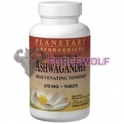 Ashwagandha [Ашваганда] (570 мг x 60 табл), Planetary Ayurvedics