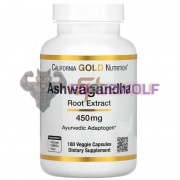 Ashwagandha [Ашваганда] (450 мг x 180 капс), California Gold Nutrition