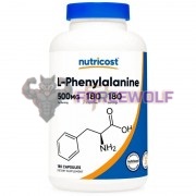 L-Phenylalanine [Фенилаланин] (500 мг x 180 капс), Nutricost