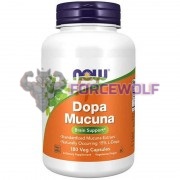 Dopa [Допа Мукуна] (400 мг x 180 капс), NOW Foods