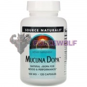 Mucuna [Допа Мукуна] (120 капс), Source Naturals