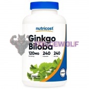 Ginkgo [Гинкго Билоба] (120 мг x 240 капс), Nutricost