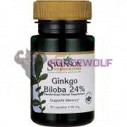 Ginkgo [Гинкго Билоба] (60 мг x 30 капс), Swanson