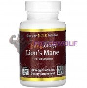 Lion's Mane [Львиная грива] (600 мг x 90 капс), California Gold Nutrition