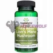 Lion's Mane [Львиная грива] (500 мг x 60 капс), Swanson