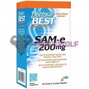 SAM-e [Адеметионин] (200 мг x 60 enteric coated табл), Doctor's Best
