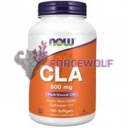 CLA (800 мг x 90 капс), NOW Foods