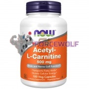 Acetyl L-Carnitine (500 мг x 100 капс), NOW Foods