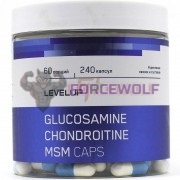 Glucosamine Chondroitin MSM (240 шт), LevelUp