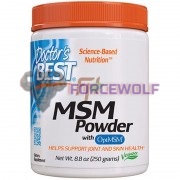 MSM Powder [with OptiMSM] (250 гр: 83 порции), Doctor's Best
