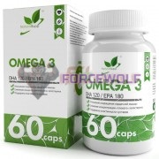 Omega-3 [DHA 120 x EPA 180] (60 шт по 1000 мг), NaturalSupp