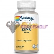 Zinc 50 мг (100 шт), Solaray