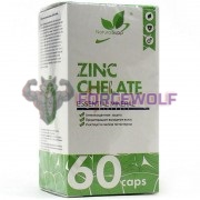 Zinc Chelate (60 шт по 30 мг), NaturalSupp