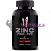 Zinc Chelate + Vitamin C (100 шт), Ravnutrition