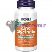 Zinc Glycinate [Albion™ TRAACS™] (120 шт), NOW Foods
