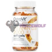 Vitamin D3 (60 шт по 50 мкг: 2000 ме), OstroVit