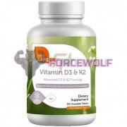 Vitamin D3 & K2 [5000 IU x 120 mcg] (90 шт), Zahler