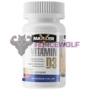 Vitamin D3 (180 шт по 30 мкг: 1200 ме), Maxler