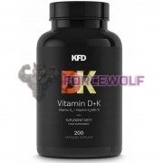 DK [Vitamin D3 + K2 x MK-7] (200 шт), KFD Nutrition
