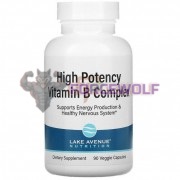 High Potency Vitamin B Complex (90 шт), Lake Avenue Nutrition