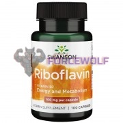 Riboflavin [Vitamin B2] (100 шт по 100 мг), Swanson