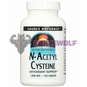 N-Acetyl Cysteine (120 шт по 600 мг), Source Naturals