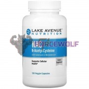 NAC+ [N-Acetyl Cysteine] (120 шт по 600 мг), Lake Avenue Nutrition