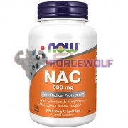NAC [N-Acetyl-L-Cysteine] (250 шт по 600 мг), NOW Foods