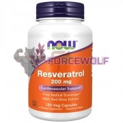 Resveratrol (120 шт), NOW Foods
