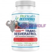 Trans-Resveratrol 1000 мг [Enhanced Absorption] (60 шт), Pro-Health Longevity