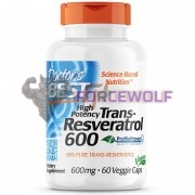 Trans-Resveratrol [High Potency] (60 шт по 600 мг), Doctor's Best