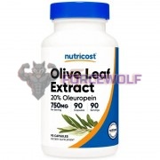 Olive Leaf Extract (90 шт по 750 мг), Nutricost