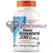 Trans-Resveratrol 200 [with ResVinol®] (60 шт), Doctor's Best