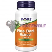 Pine Bark Extract [90% OPC] (90 шт по 240 мг), NOW Foods