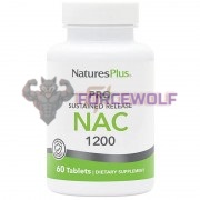 Pro NAC 1200 [Sustained Release] (60 шт по 600 мг), Nature's Plus