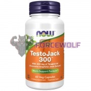TestoJack 300™ (60 шт), NOW Foods