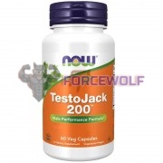 TestoJack 200™ (60 шт), NOW Foods