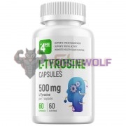 L-Tyrosine (60 шт по 500 мг), 4Me Nutrition