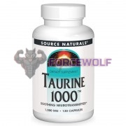 Taurine (120 шт по 1000 мг), Source Naturals