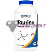 Taurine (400 шт по 1000 мг), Nutricost
