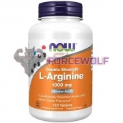 L-Arginine [Double Strength] (120 шт), NOW Foods