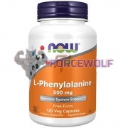 L-Phenylalanine (120 шт по 500 мг), NOW Foods