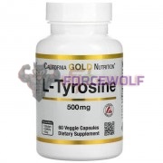 L-Tyrosine [AjiPure®] (60 шт по 500 мг), California Gold Nutrition