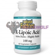 R-Lipoic Acid (60 шт по 100 мг), Natural Factors