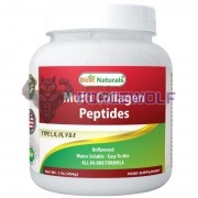 Multi Collagen Peptides [Type I, II, III, V & X] (454 гр: 58 порций), Best Naturals