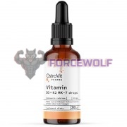 Vitamin D3 + K2 [MK-7] Drops (30 мл), Ostrovit Pharma