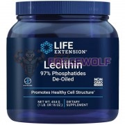 Lecithin Granules [97% Phosphatides, De-Oiled] (454 гр), Life Extension