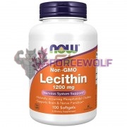 Lecithin [Non-GMO] (100 шт по 1200 мг), NOW Foods
