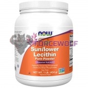 Sunflower Lecithin [Pure Powder] (454 гр: 45 порций), NOW Foods